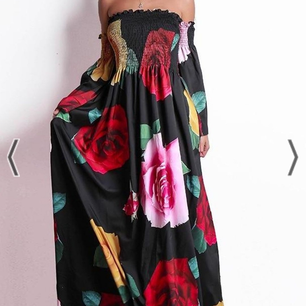 Miss Ord Strapless Maxi Dress